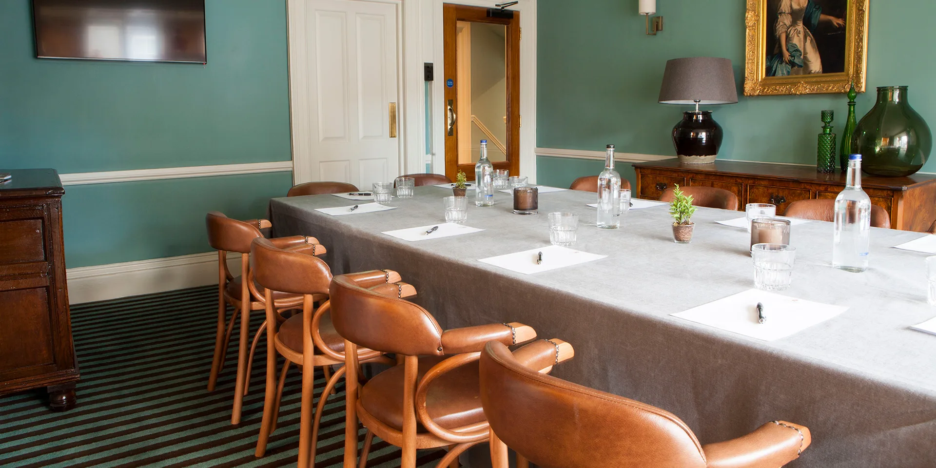 One of the function rooms at the Royal Ship offers a great meeting space near Dolgellau, Bala and Barmouth.